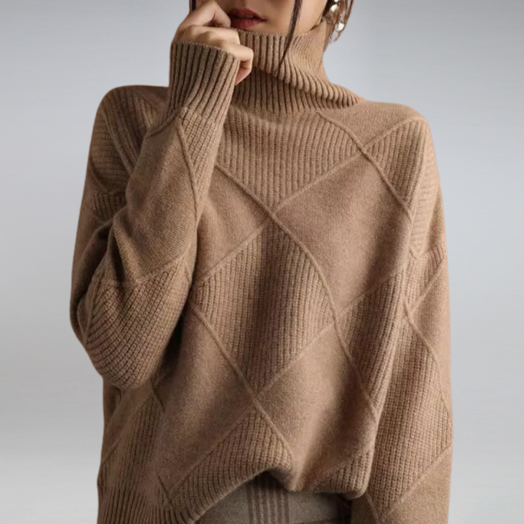 Mila™ | Cashmere Turtleneck