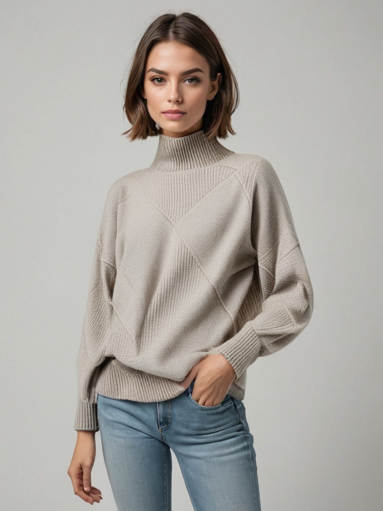 Mila™ | Cashmere Turtleneck