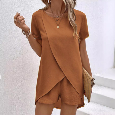 Handwoven Two-Piece Summer Set