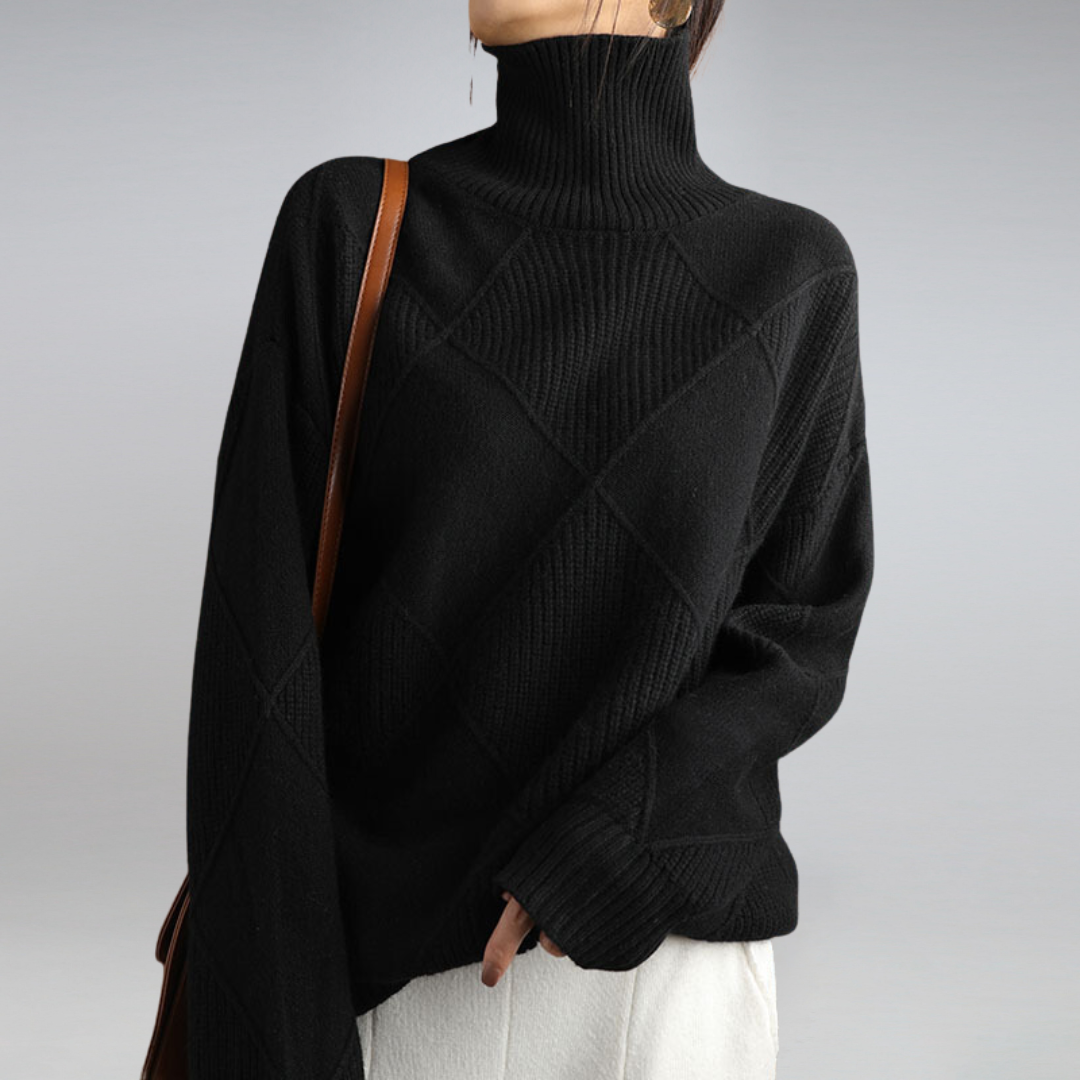 Mila™ | Cashmere Turtleneck