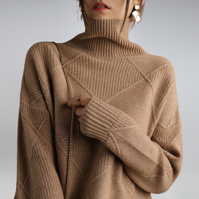 Mila™ | Cashmere Turtleneck