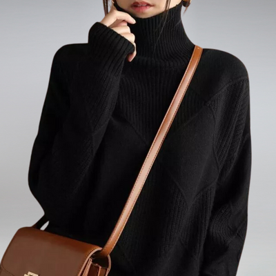 Mila™ | Cashmere Turtleneck