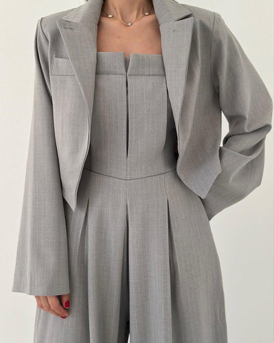 Eclat™ - Women's Bustier + Jacket Set - Elegant & Trendy Style