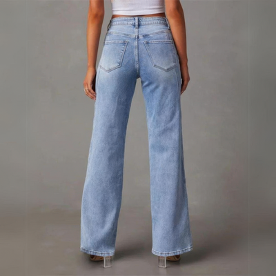 Sienna™ | Wide Leg Jeans with High Waist