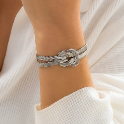 snake bone Ibiza necklace & bracelet combo