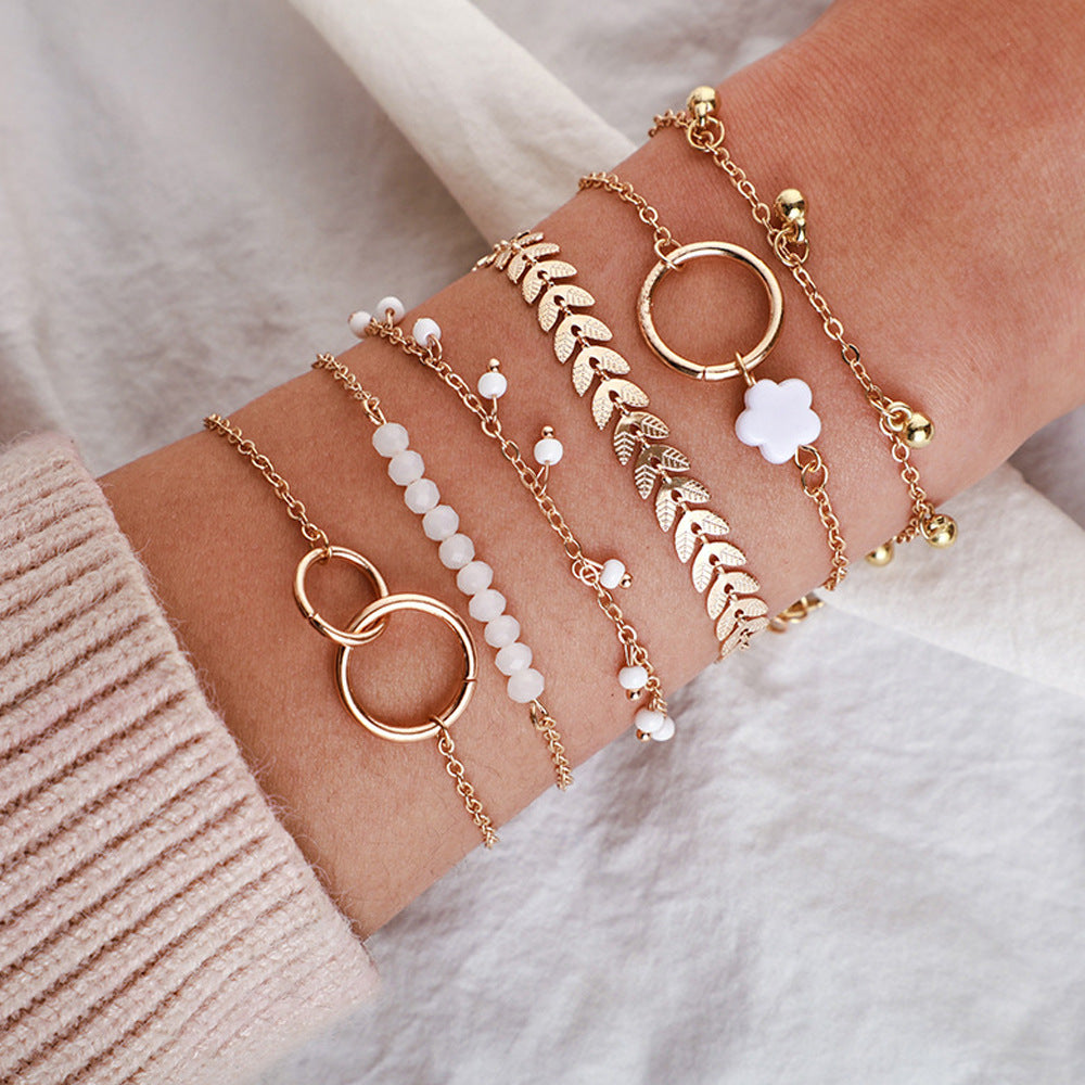 Boho Luxe Gold Bracelet Set