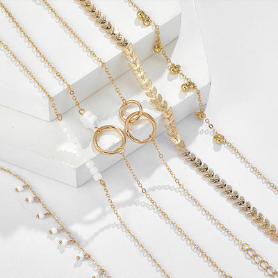Boho Luxe Gold Bracelet Set